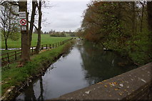 SP1504 : The River Coln from Netherton bridge by Roger Davies