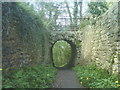 Bridge over footpath