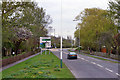 Approaching the Swinemoor Lane Roundabout