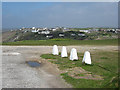 Empty car park above Sennen Cove