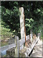 Sluice paddle at Terwick Mill