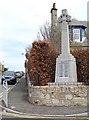 War memorial, Strathkinness