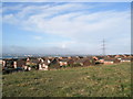 View looking back towards the coast from Paulsgrove Chalkpits