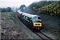 SX0865 : A Warship locomotive back in Cornwall by roger geach