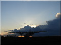 Sunset at Long Marston Airfield