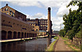 View towards Locomotive Bridge, Huddersfield Broad Canal