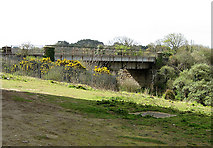 SW5436 : Railway Bridge, Hayle by Pauline E