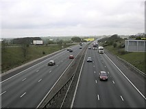 SP5179 : M6 Motorway Junction One by Ian Rob