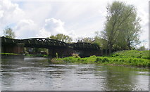 SZ1593 : Railway bridge over the river Avon by Barry Deakin
