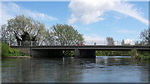 SZ1693 : A35 bridge over the river Avon by Barry Deakin
