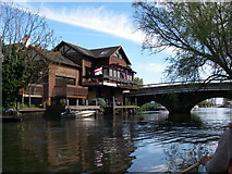 SZ1692 : Bridge Street crosses the river Avon by Barry Deakin