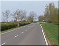 SK8319 : Country road near Wymondham by Mat Fascione