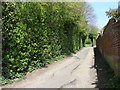 Lane leading to Queens Road Play Area