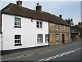 Cottages on the A272 in the centre of Rogate