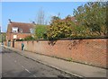 A fine brick wall - Newnham Walk