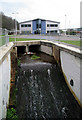 Mill lade in Galabank Business Park