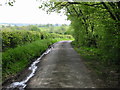 Looking S along Mounts Lane