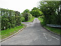 Mounts Lane from the junction with the A28