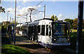 Tram at Herdings Park, Sheffield