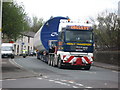 SD7920 : Turbine Delivery Passing Through Ewood Bridge by Paul Anderson