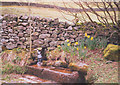 SE0659 : Cattle trough at Howgill by Stephen Craven