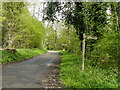 Chute Cadley - Footpath Crossing The Main Road