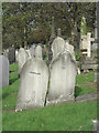 Gravestone backs, General Cemetery