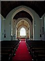 SN5981 : Parish church: Llanbadarn Fawr: interior by Dylan Moore
