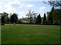 Youngsters playing football in Levengrove Park