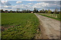 Driveway to houses, Woodmancote