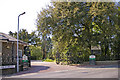 Entrance to Myddelton House Gardens, Bulls Cross, Enfield