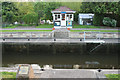 Kiosk on Chertsey Lock