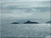 SH1824 : The Gwylan islands by David Medcalf