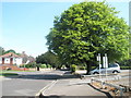 Sensibly parked car near Havant Station