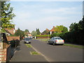 Approaching junction of Crossway and Boundary Way