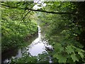 SO8584 : River Stour - upstream at Hyde Farm by John M