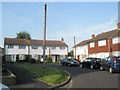 Houses tucked from view at very end of Western Road