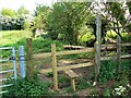 Footpath entrance, Nightingale Lane, South Marston, Swindon