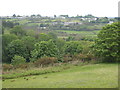 View across Little Carharrack towards St Day