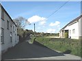 Houses on the hill by Horeb Chapel