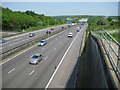 M25 Motorway at Tatling End