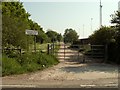 The entrance to Heybridge Youth Football Club