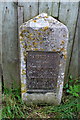 Boundary Stone, Maiden Castle Road