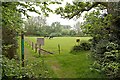 Triangular field bounded by Avon Valley Path, near Moyles Court