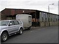 Sheep selling shed