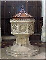 St Mary Magdalene Church, Pulham Market, Norfolk - Font