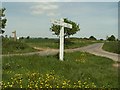 Road junction between Great Tey and Aldham