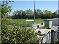 TL8641 : Kings Marsh Stadium home of A.F.C Sudbury by Oxyman