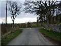 NY2334 : Road junction at Whitefield Cottage by Alexander P Kapp