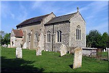 TG1210 : St Peter's Church, Easton, Norfolk by John Salmon